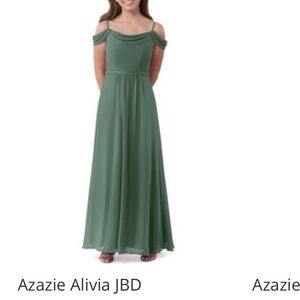 Azazie Alivia girls bridal party dress flower girl, junior bridesmaid ￼